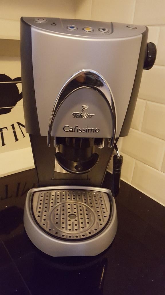 Thibo Cafissimo koffiemachine met melkschuimer, Ophalen, Zo goed als nieuw, Overige typen