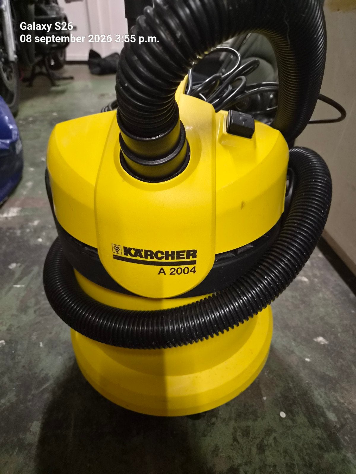 karcher nat droog stofzuiger, Doe-het-zelf en Verbouw, Reinigingsmachines, Ophalen, Gebruikt, Waterstofzuiger