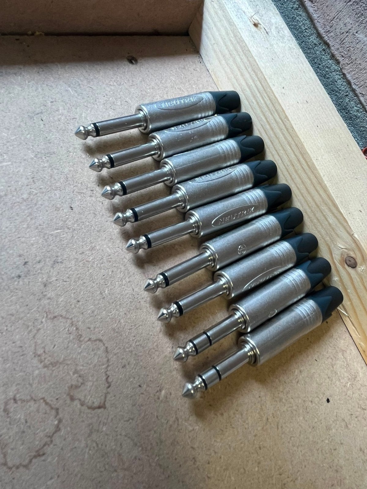 Diverse neutrik Jack connectors, Muziek en Instrumenten, Kabels en Stekkers, Ophalen, Zo goed als nieuw, Apparatuur