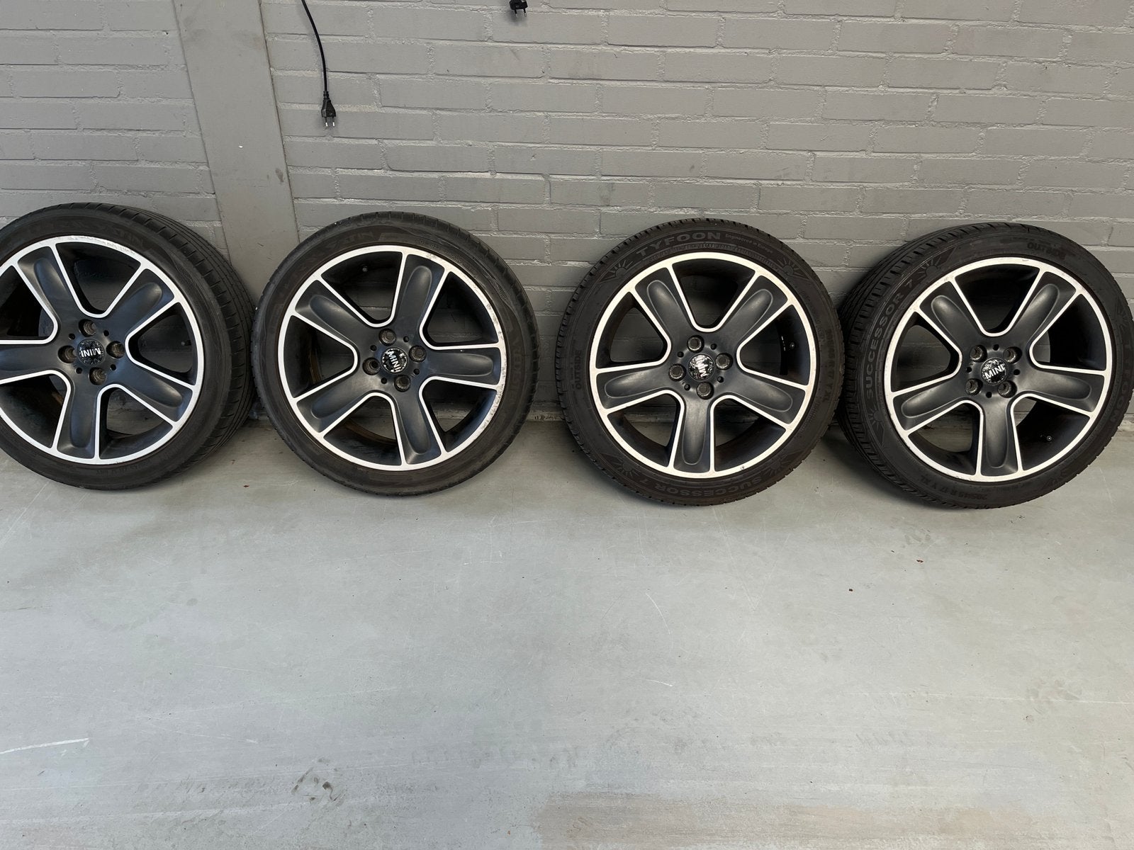 Verstralers voor Mini Cooper - Set van 2 mistlampen 4x100 17, Auto-onderdelen, Ophalen of Verzenden, Gebruikt, Mini