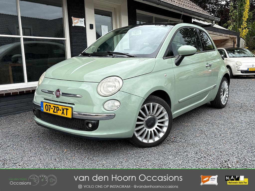 Fiat 500 1.2 PANODAK | PERFECT ONDERHOUDEN | AIRCO | NW APK, Auto's, Gebruikt, 1242 cc, 4 cilinders, 840 kg