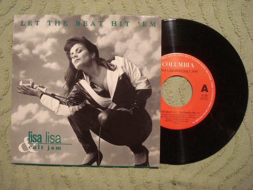 Lisa Lisa and Cult Jam 7" Single: ‘Let the beat hit ‘em’, Cd's en Dvd's, Vinyl Singles, 7 inch, Single, Ophalen of Verzenden, Zo goed als nieuw