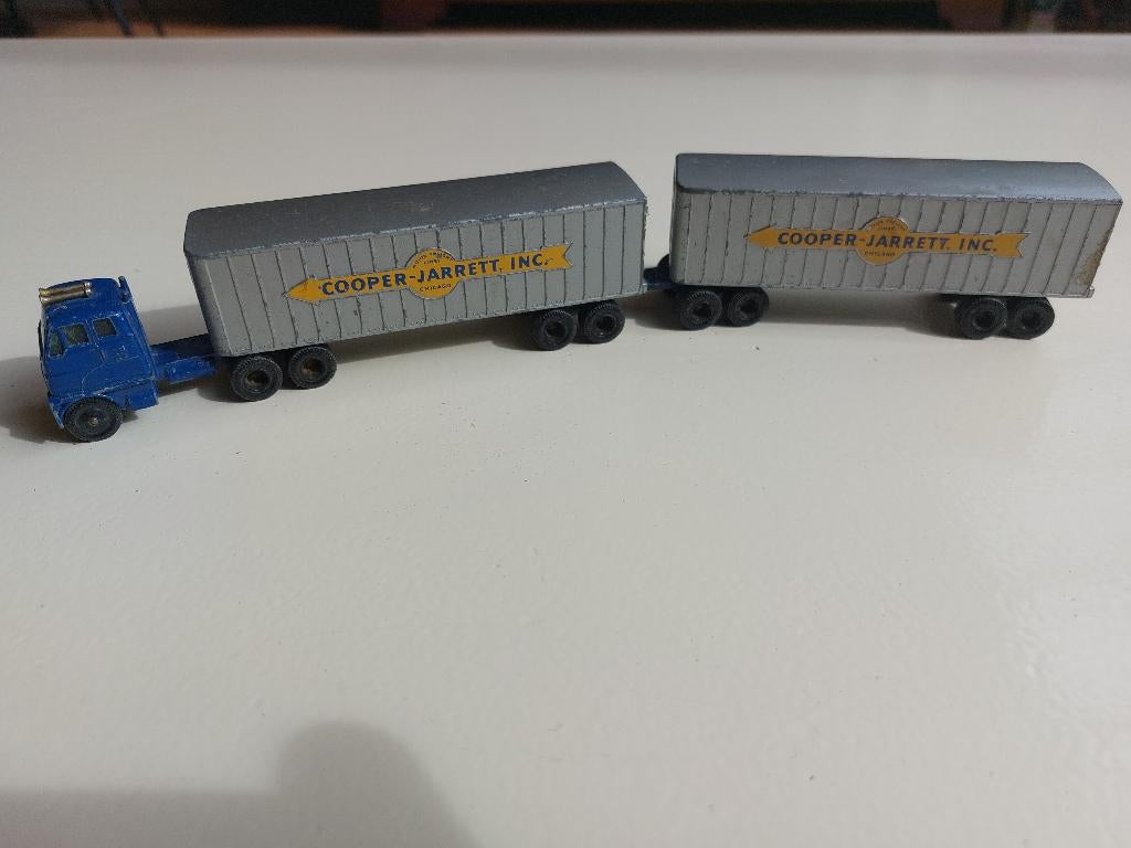 Matchbox Major Pack M‑9 – Cooper‑Jarrett Double Freighter, Ophalen of Verzenden