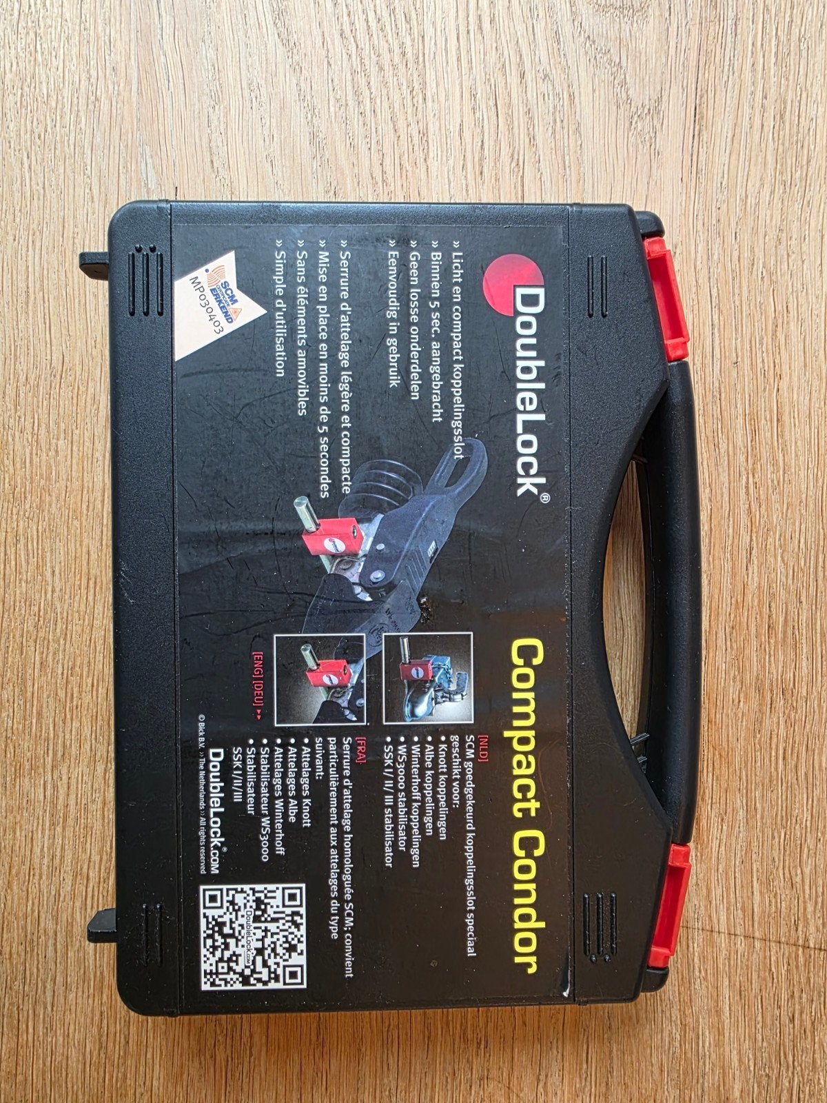DoubleLock Compact Condor koppeling slot, Ophalen of Verzenden, Zo goed als nieuw
