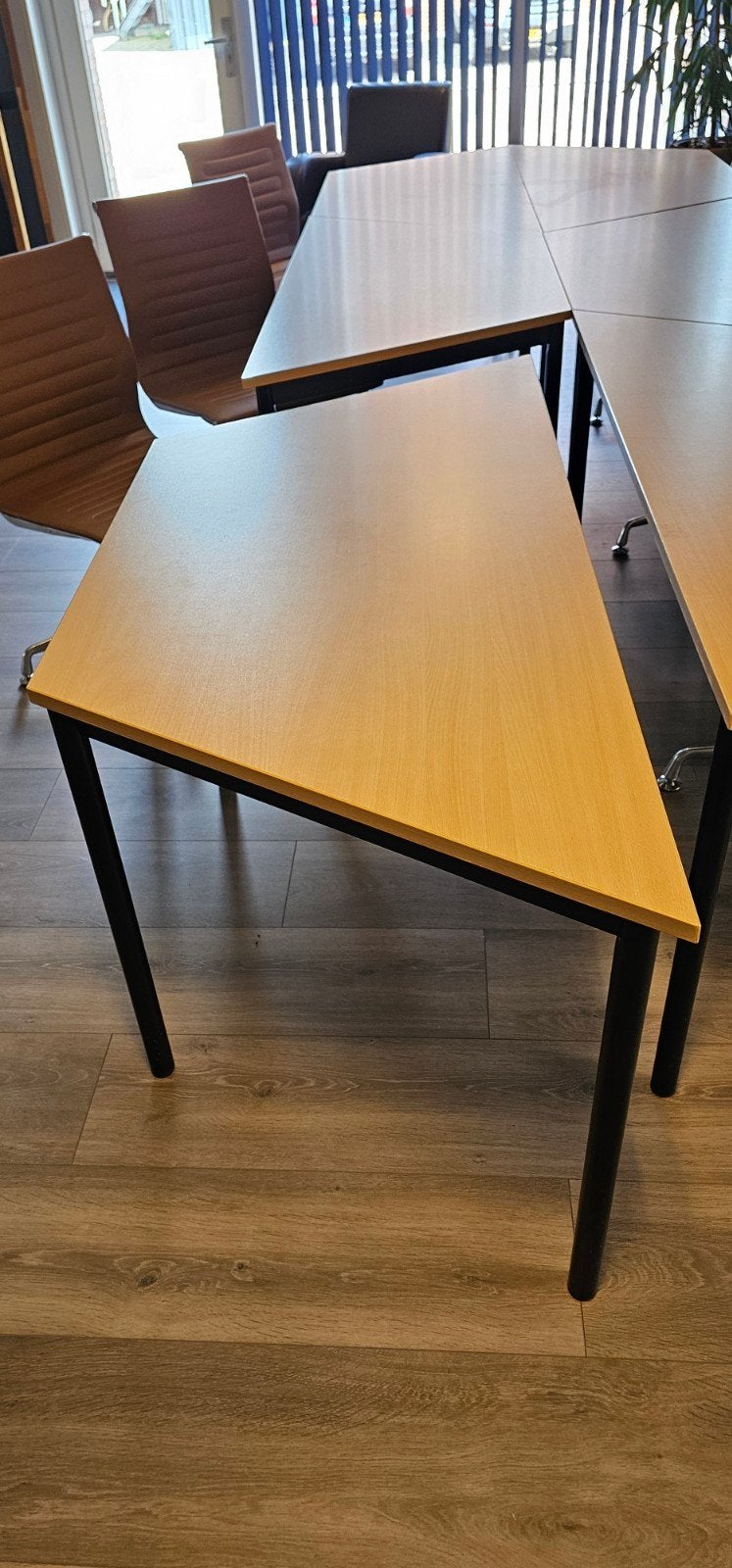 Modulaire vergadertafel met stoelen, Huis en Inrichting, Bureaus, Ophalen, Gebruikt
