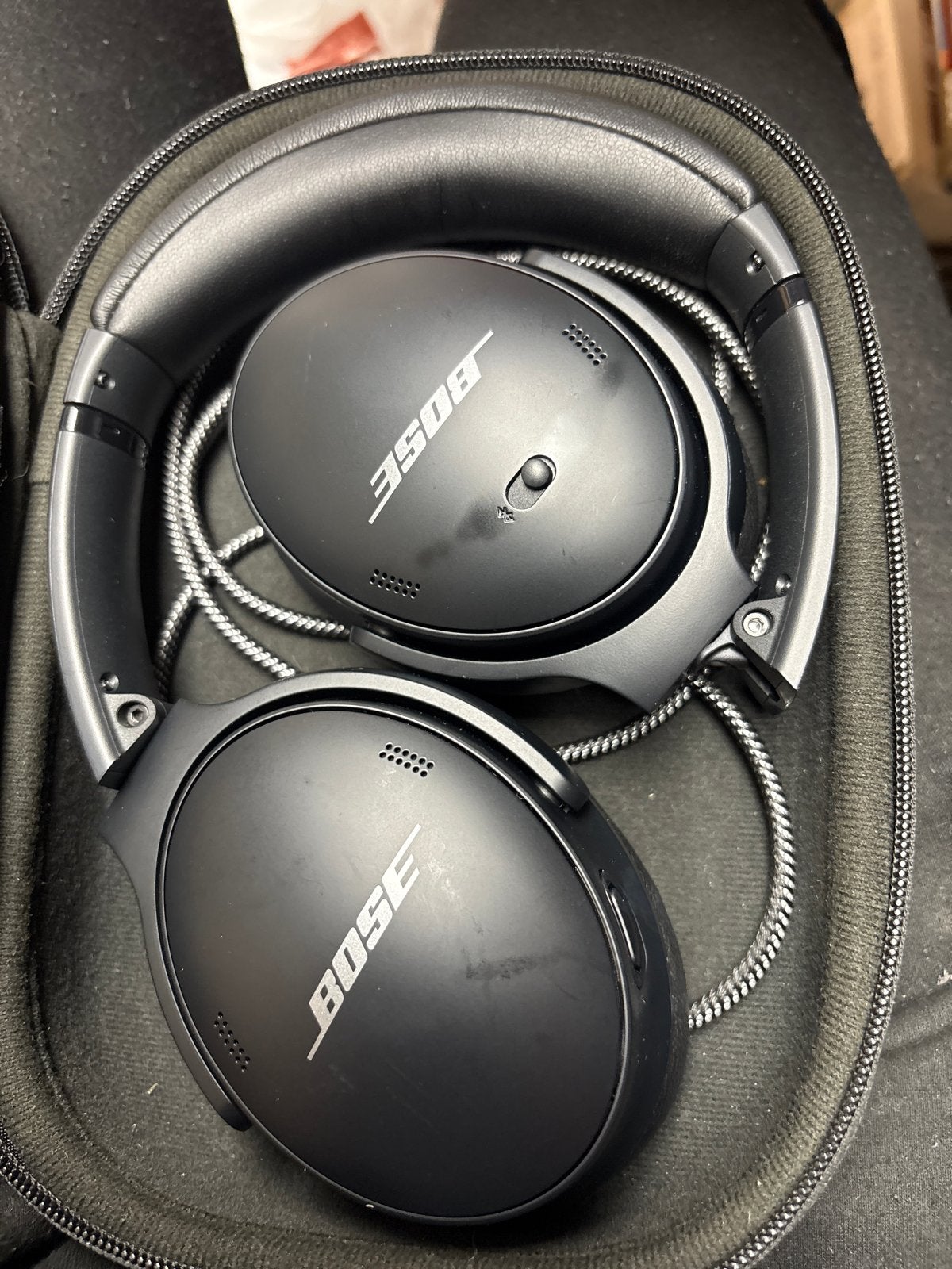 Bose QuietComfort Hoofdtelefoon - Zwart, Zo goed als nieuw, Audio, Tv en Foto, G, T, Ophalen of Verzenden, Zo goed als nieuw