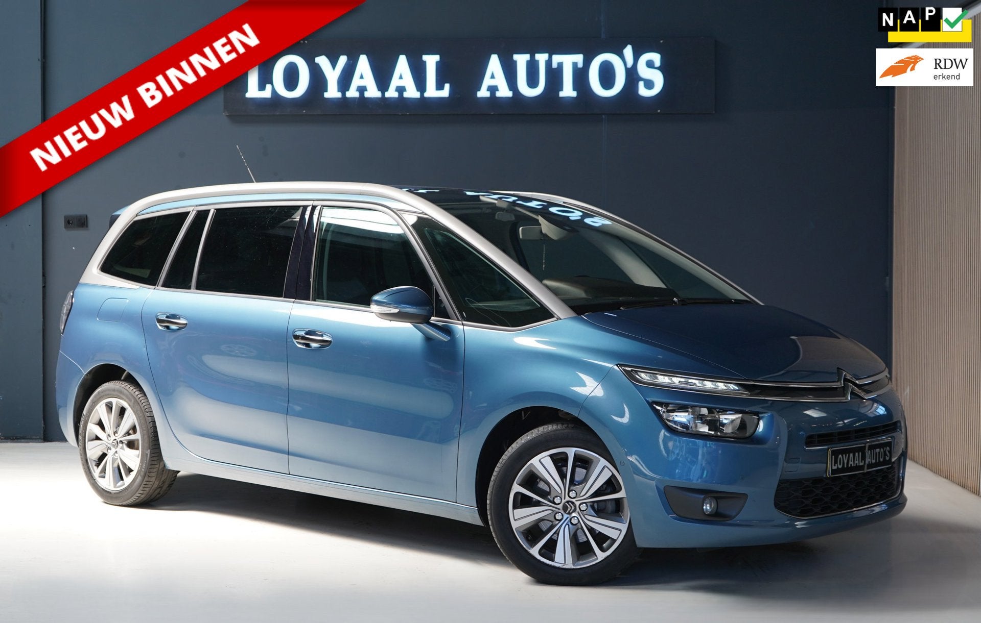 Citroen Grand C4 Picasso 1.6 THP Business | 7 PERS | NAVI |, Voorwielaandrijving, Euro 5, Gebruikt, 1288 kg