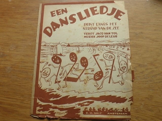 Een Dansliedje Deint - Jaco van Tol, Piano, Gebruikt, Ophalen of Verzenden, Thema