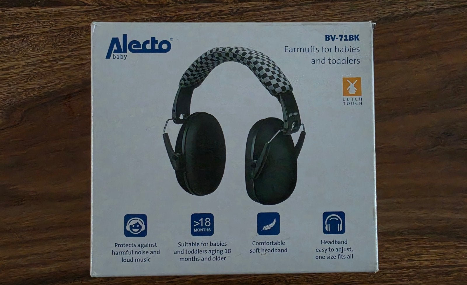 Alecto Baby Gehoorbeschermer BV-71BK voor baby's en peuters, Ophalen, Zo goed als nieuw