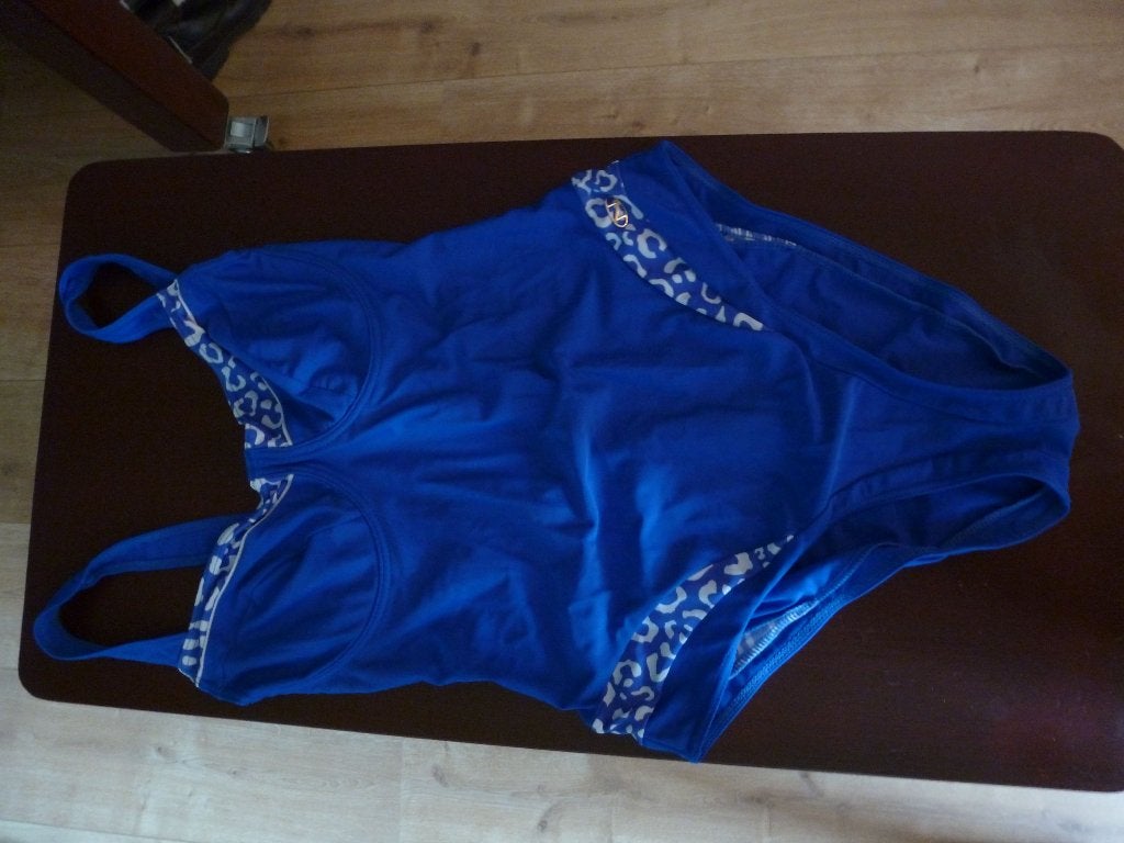 badpak NATURANA konings  BLAUW 42 -GRATIS zend, Verzenden, Nieuw, Blauw, Badpak