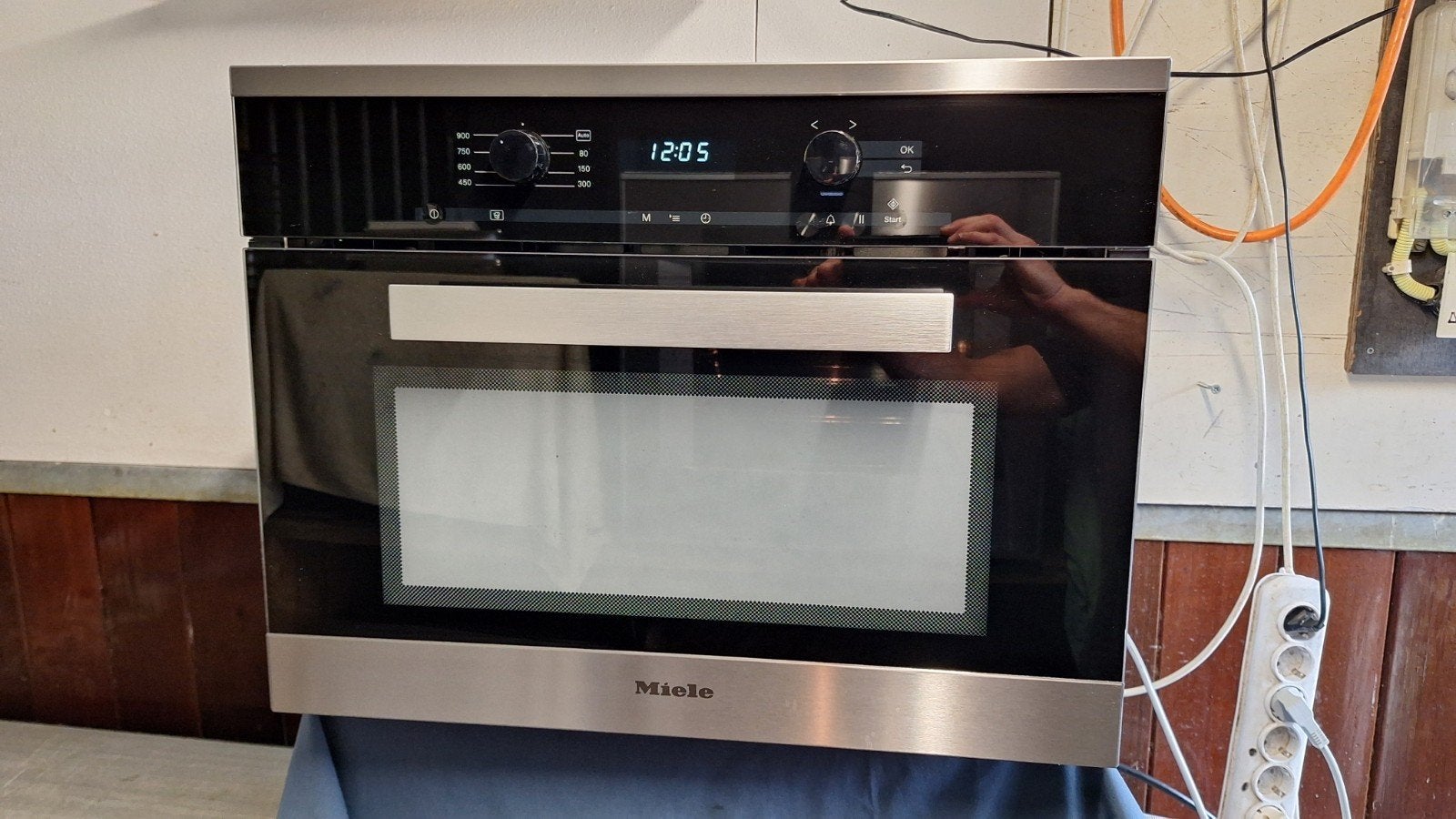 Mooie Miele magnetron M6260, Ophalen, Inbouw, 45 tot 60 cm, Magnetron