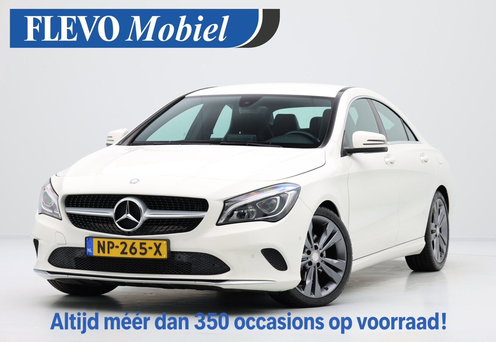Mercedes-Benz CLA-klasse 180 Business Solution Aut. LED|Half, Auto's, Gebruikt, Euro 6, 4 cilinders, 715 kg