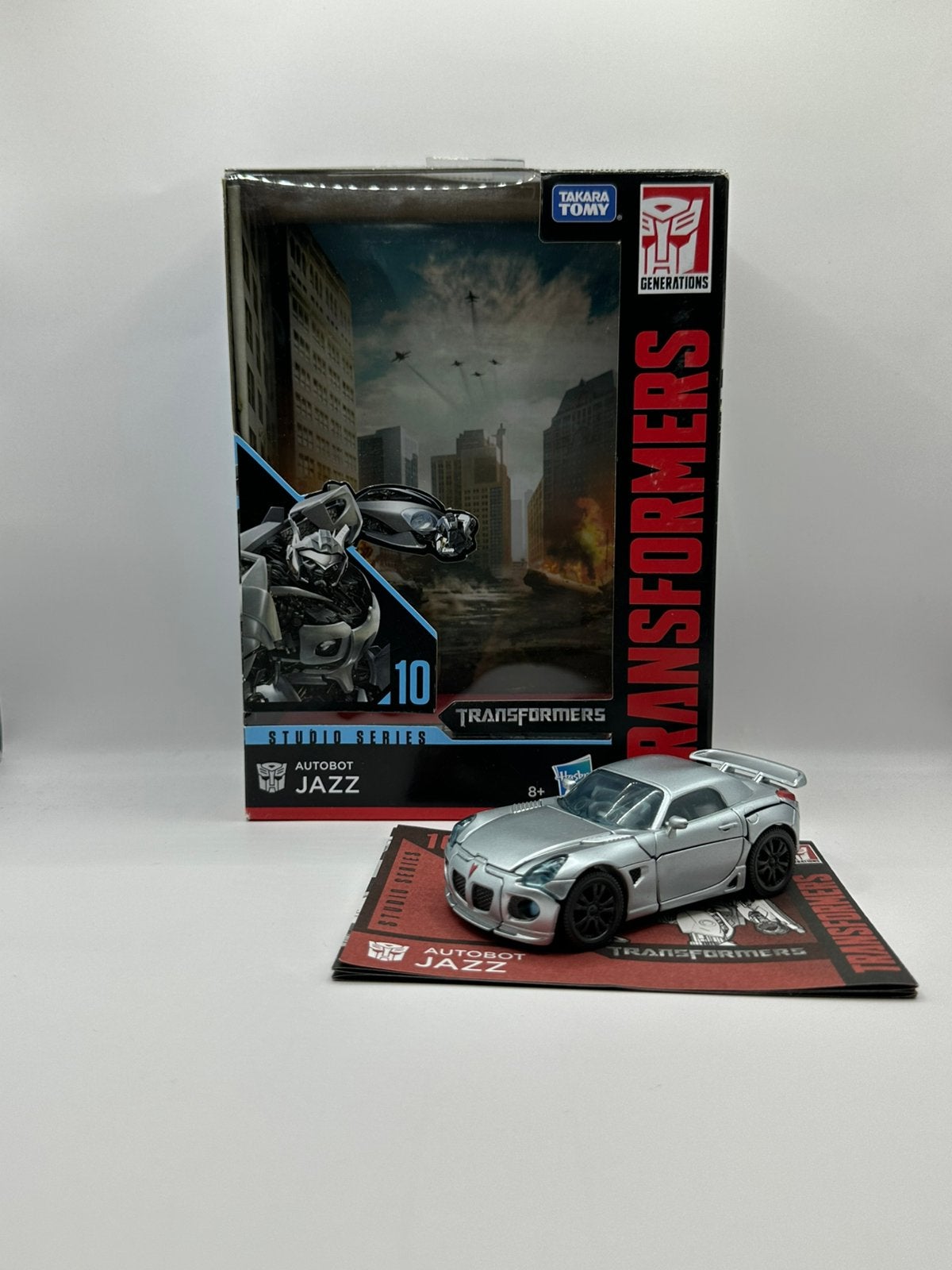 Takara Tomy Transformers Autobot Jazz, Verzamelen, Overige generaties, Ophalen of Verzenden, Zo goed als nieuw