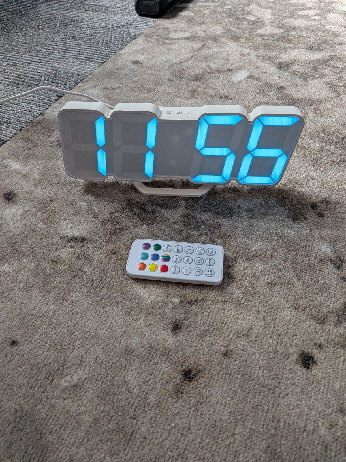Digitale Klok. Temperatuur & Datum Weergave + Afstandsbedi, Ophalen, Kalenderfunctie, Overige typen, Digitaal