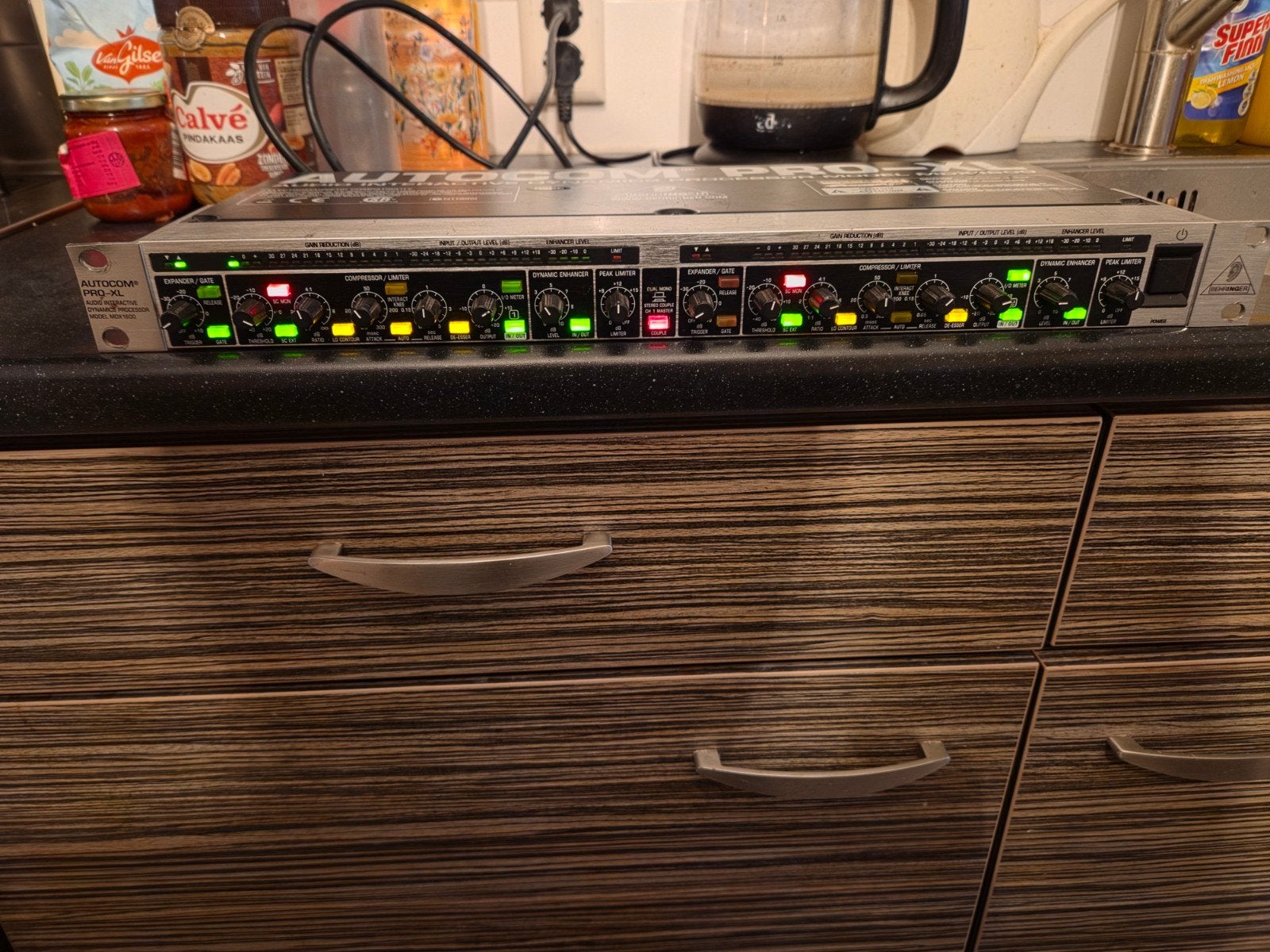 Behringer Autocom Pro-XL MDX1600 Compressor/Limiter, Ophalen of Verzenden, Gebruikt, Overige typen