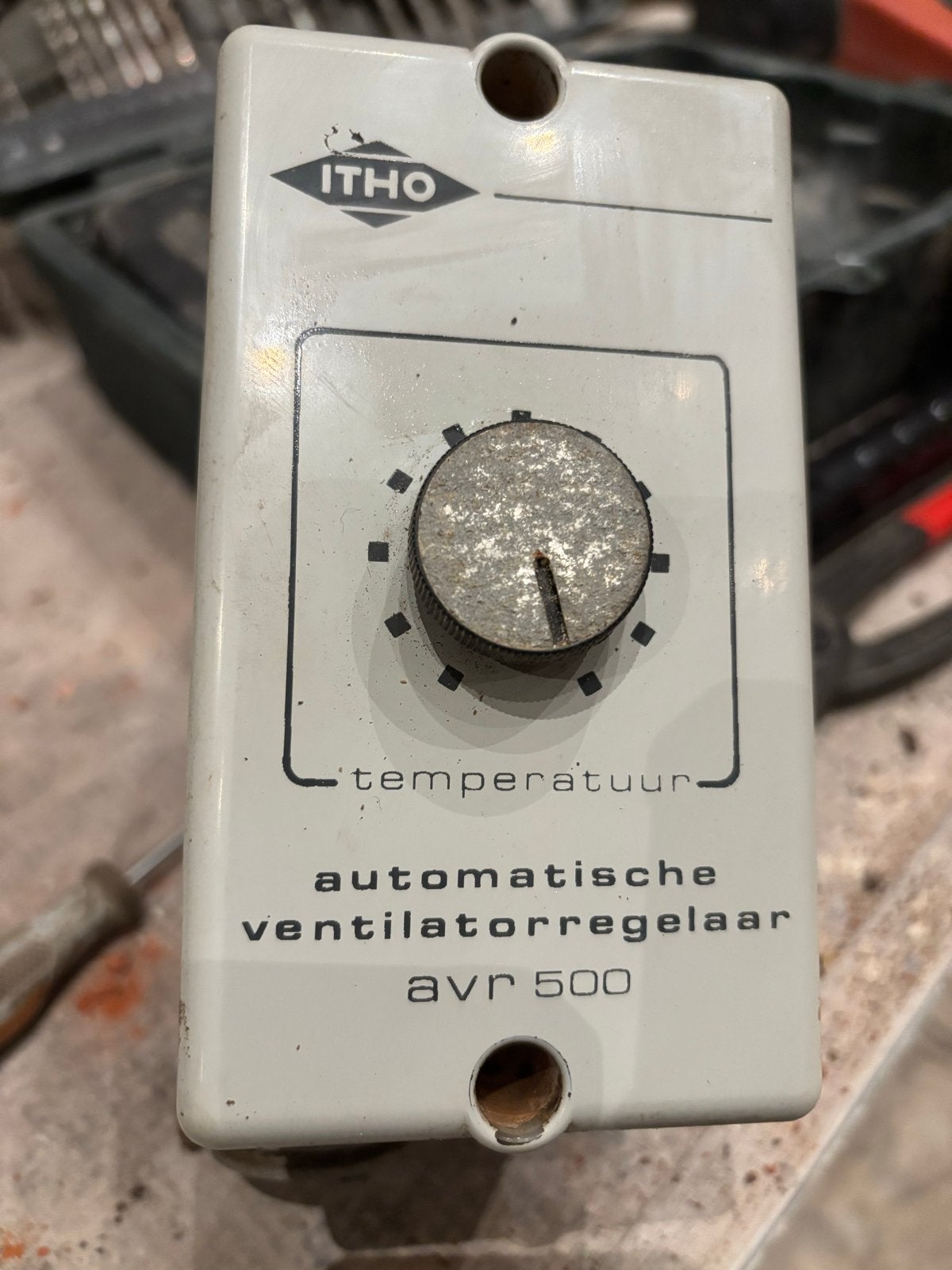 ITHO Automatische Ventilatorregelaar AVR 500, Doe-het-zelf en Verbouw, Ophalen of Verzenden, Gebruikt, Ventilator