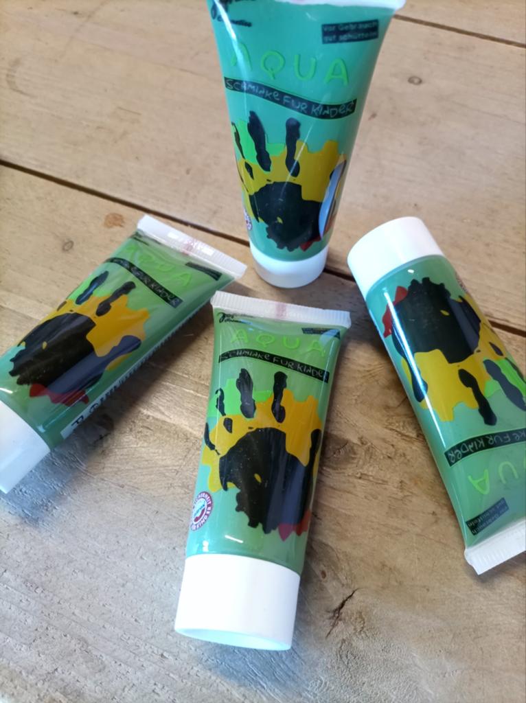 Partij van 105 Kinder Smink Tubes - Aqua Schminke, Ophalen, Nieuw, Jongen of Meisje