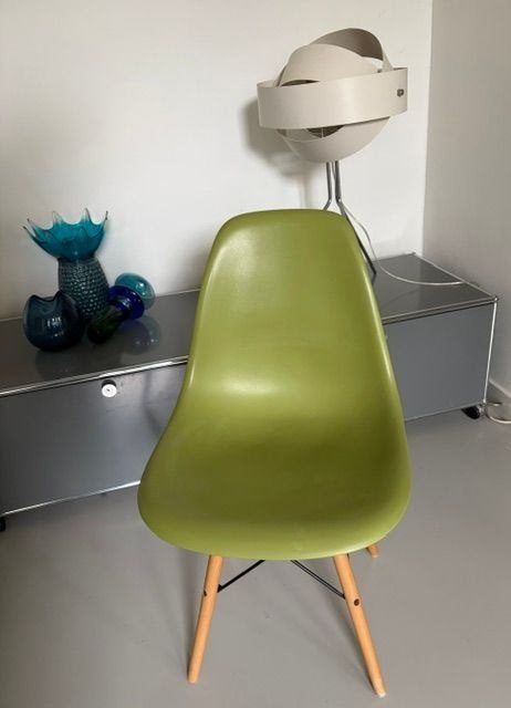 Charles Eames Plastic Side Chair DSW, Ophalen, Gebruikt, Design, Eén