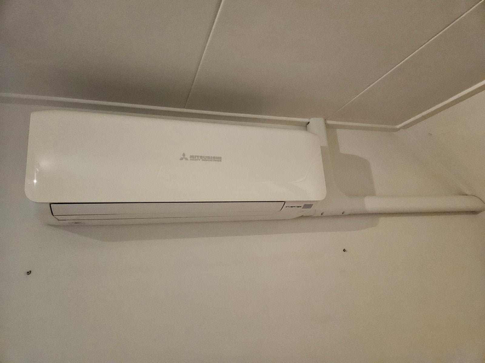 3 Mitsubishi Airco's met afstandsbediening en boekjes, Ophalen, Gebruikt, 3 snelheden of meer, 100 m³ of groter