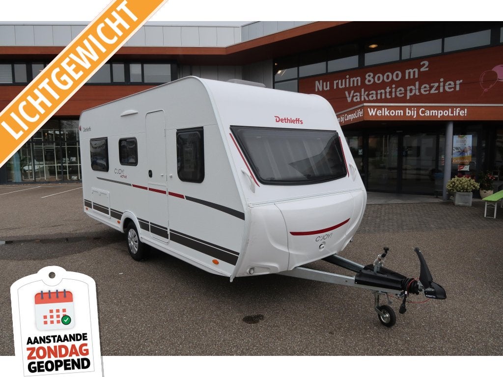 Dethleffs C'Joy 460 LE ENKELE BEDDEN, LICHTGEW., Serviceluik, Dethleffs, 5 tot 6 meter, Overige