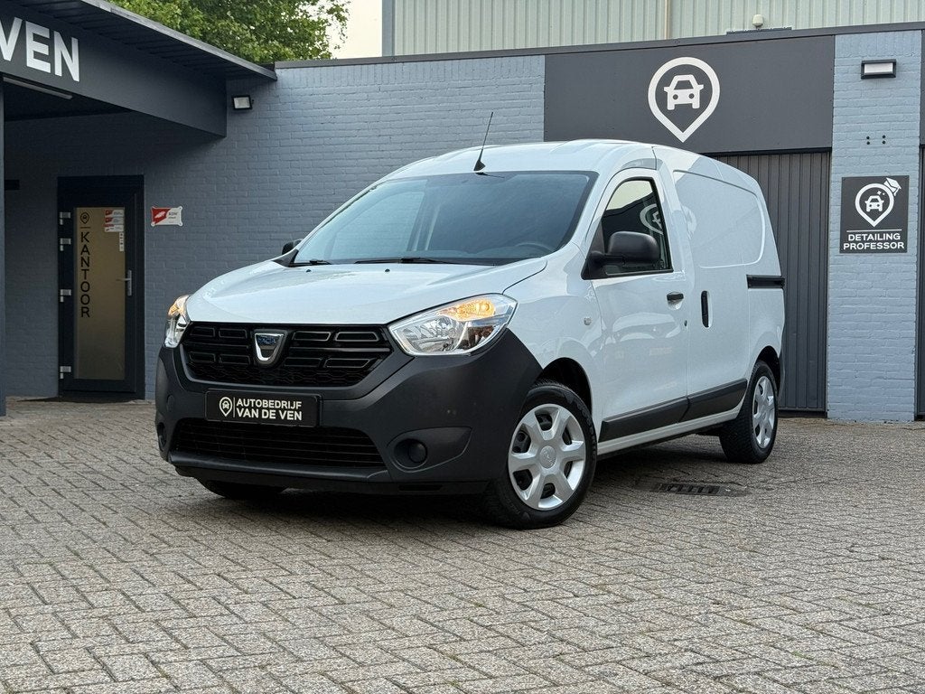 Dacia Dokker 1.3 TCe | Airco | Cruise | PDC | Marge, Auto's, Stof, Gebruikt, Zwart, 4 cilinders