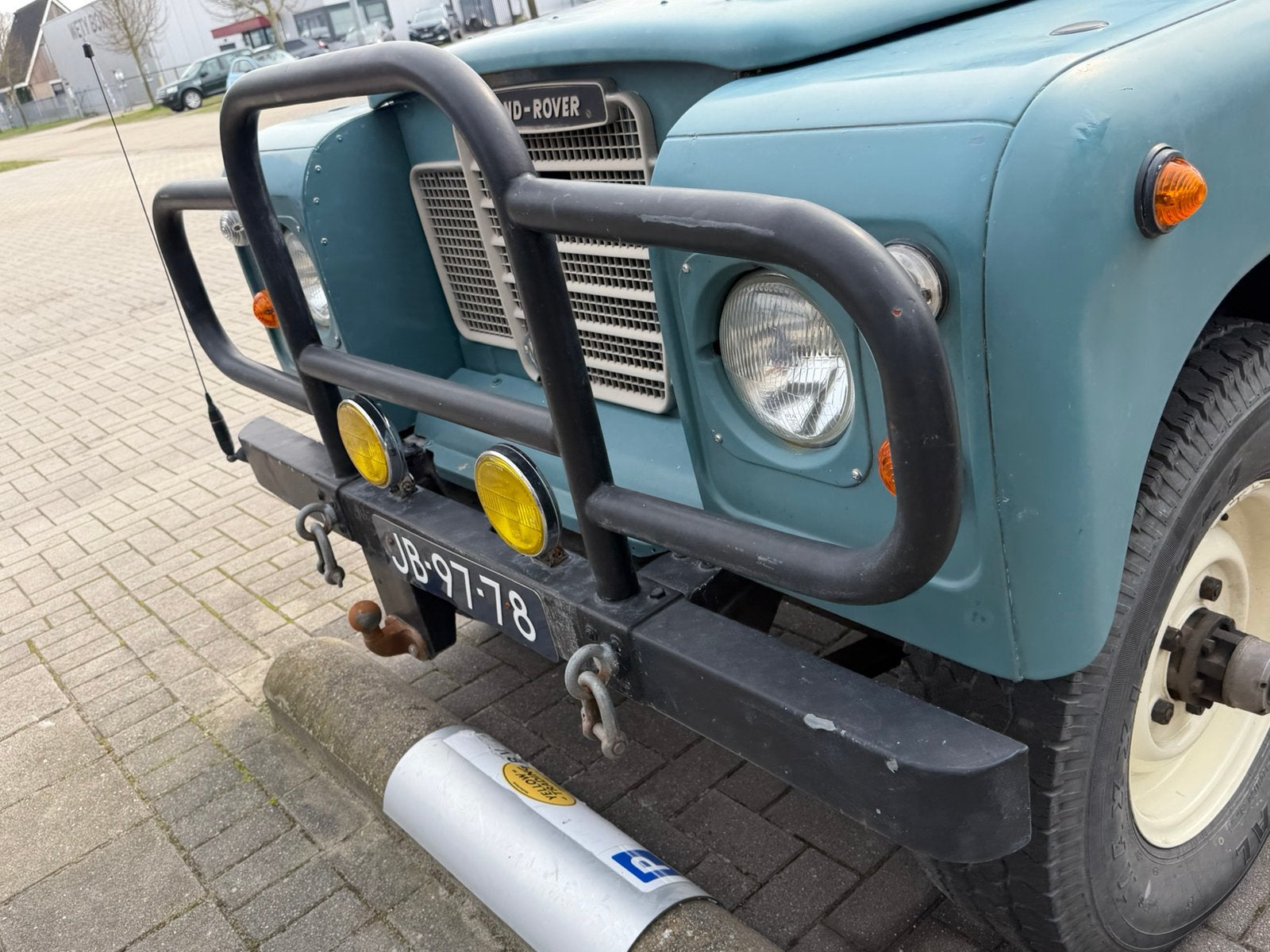Land rover series 88/109 bullbar ,, Ophalen, Gebruikt, Land Rover, Bumper