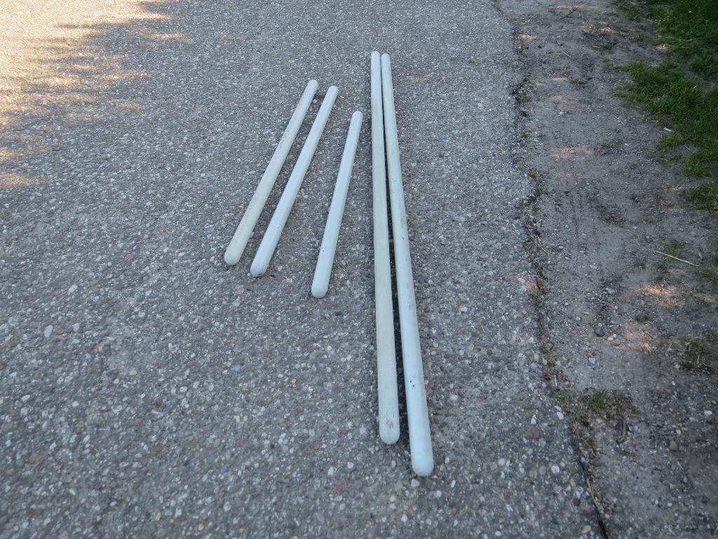 ronde trapleuningen, Ophalen, Gebruikt, Overige houtsoorten, Minder dan 200 cm