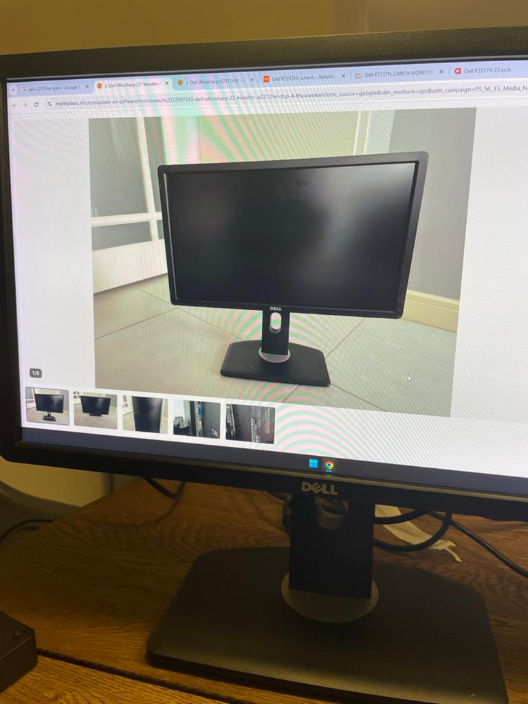 Dell P2317H 23 inch Full HD IPS monitor - In hoogte verstelb, Computers en Software, Monitoren, IPS, In hoogte verstelbaar, Full HD