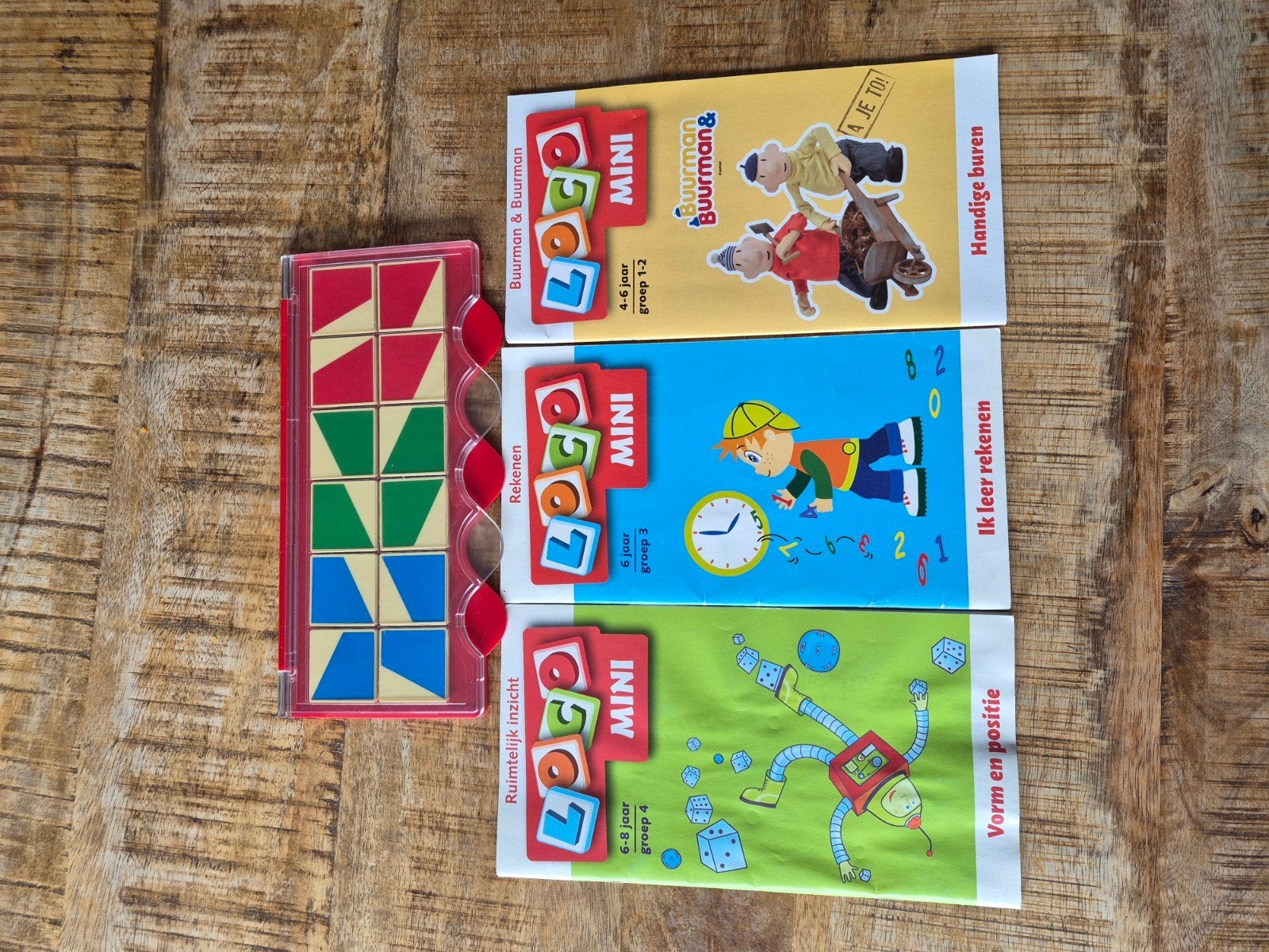 Loco Mini Spellenpakket: Rekenen, Ruimtelijk Inzicht, Kinderen en Baby's, Speelgoed | Educatief en Creatief, Gebruikt, Puzzelen