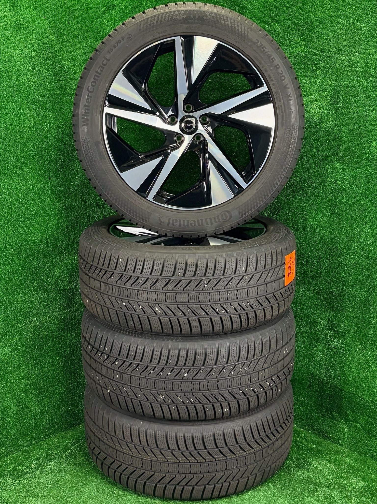 Originele 20 inch Volvo R-Design velgen winterbanden XC90, Gebruikt, -, 275 mm, -
