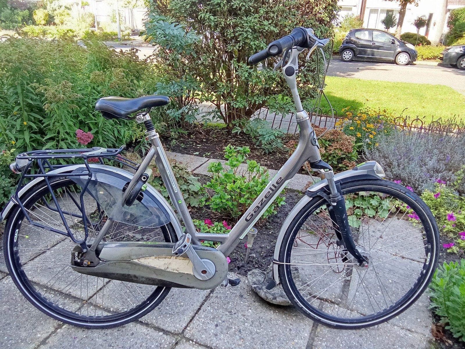 28 inch Gazelle Damesfiets. Framemaat 58 cm, Ophalen, Gebruikt, Versnellingen, 56 cm of meer