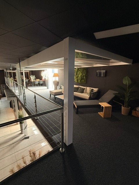 Glas veranda plat dak 584 x 348 cm deluxe LED € 6.995 euro, Tuin en Terras, Nieuw, Ophalen of Verzenden, Overkappingplaza, Sales@overkappingplaza.nl