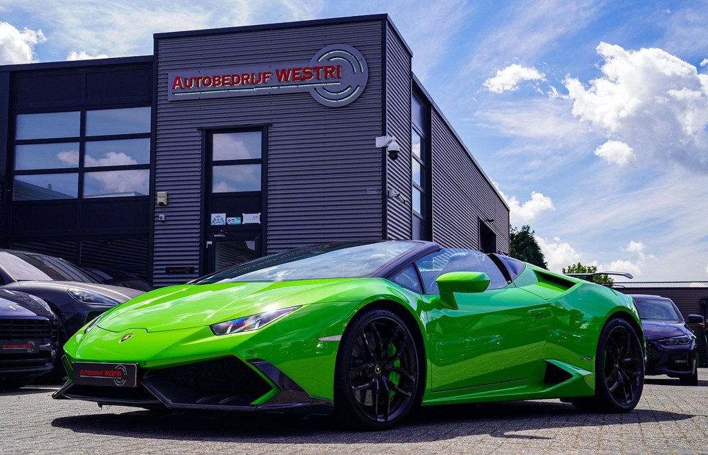 Lamborghini Huracán 5.2 V10 LP610-4 | Neus Lift | Carbon |, Auto's, Lamborghini, Automaat, Gebruikt, 5204 cc, Cabriolet