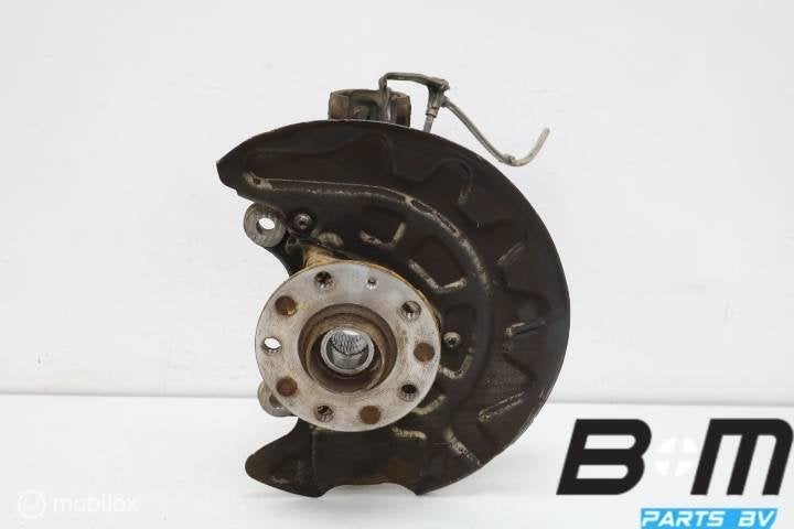 Wiellagerhuis + wiellager links Skoda Octavia 3 5Q0407255Q, Gebruikt