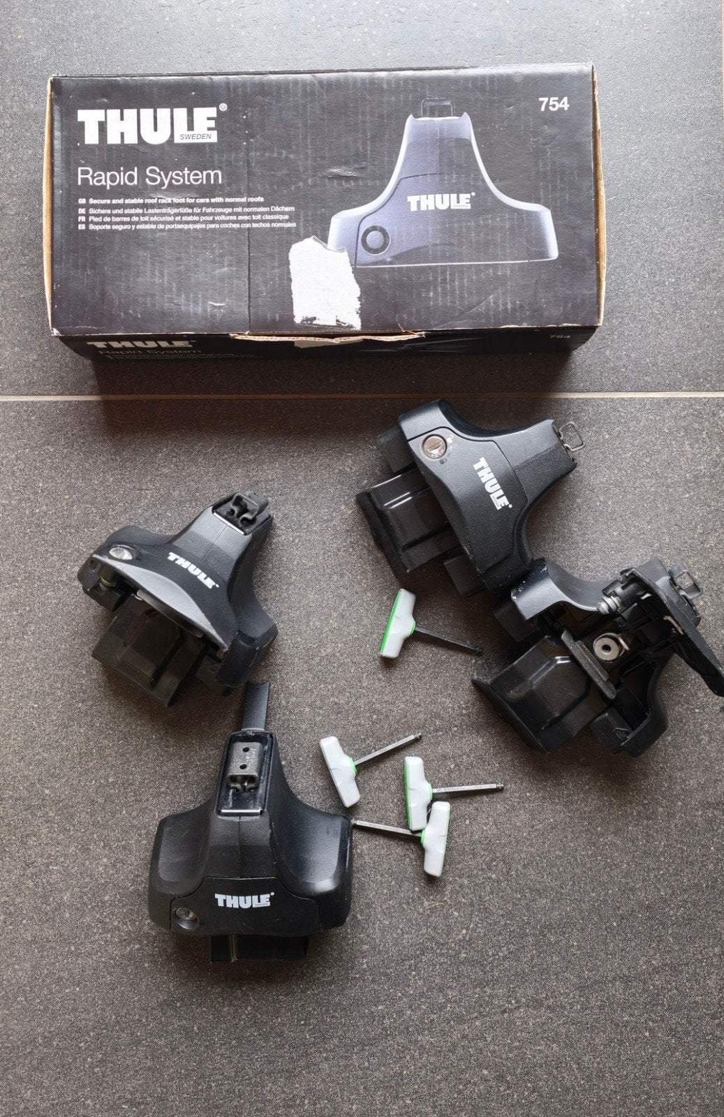Thule Rapid 754 met kitset voor Opel Grandland, Auto diversen, Dakdragers, Ophalen of Verzenden, Zo goed als nieuw