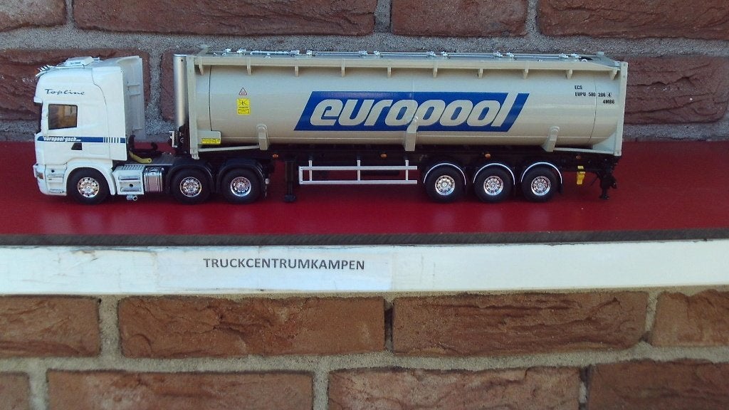 WSI  Scania  Topline  6 x 2  van  Europool., Ophalen of Verzenden, Nieuw, Bus of Vrachtwagen, Wsi