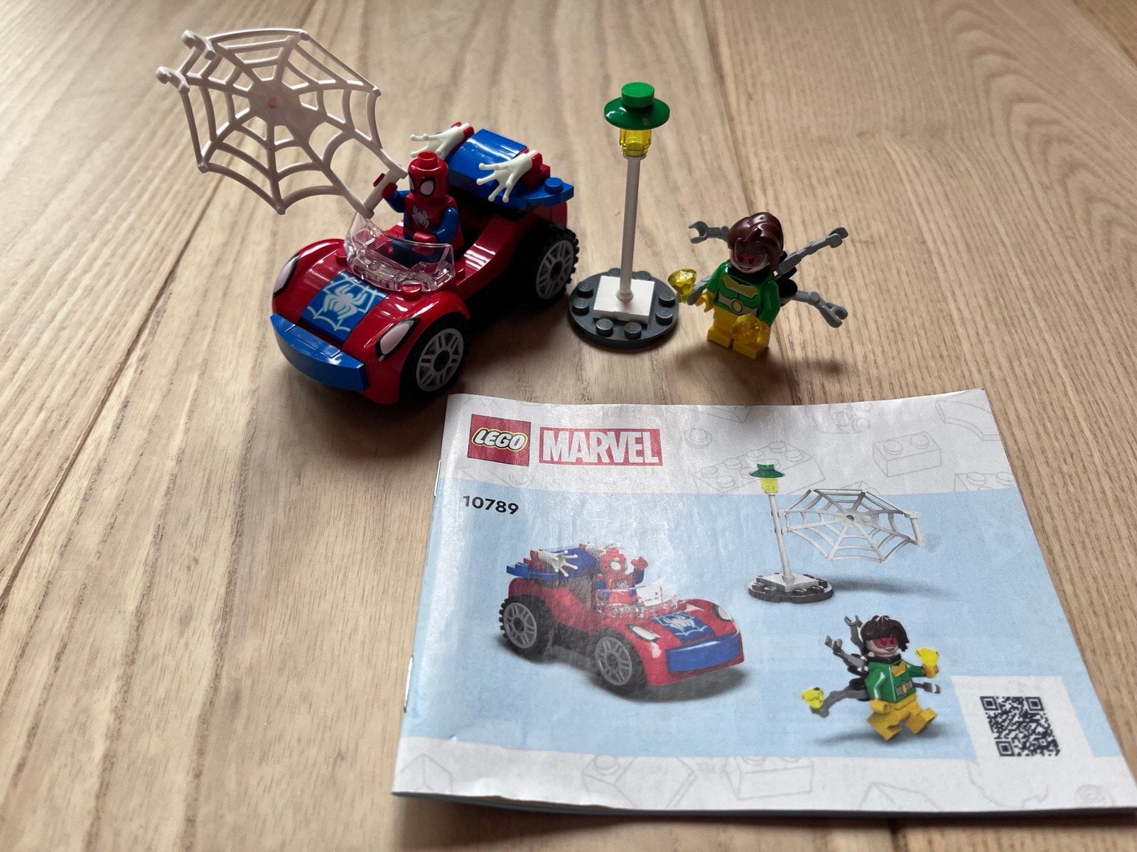 Lego Marvel 10789 Spider Man’s auto en Doc Ock, Ophalen of Verzenden, Zo goed als nieuw