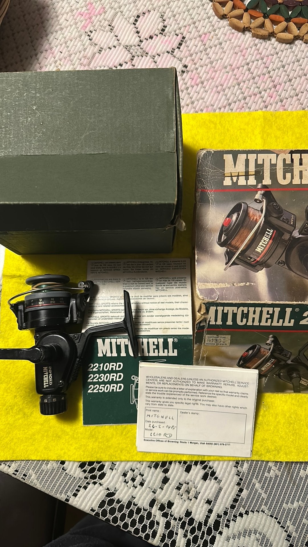 Mitchell 2210RD, Ophalen of Verzenden, Zo goed als nieuw, Molen