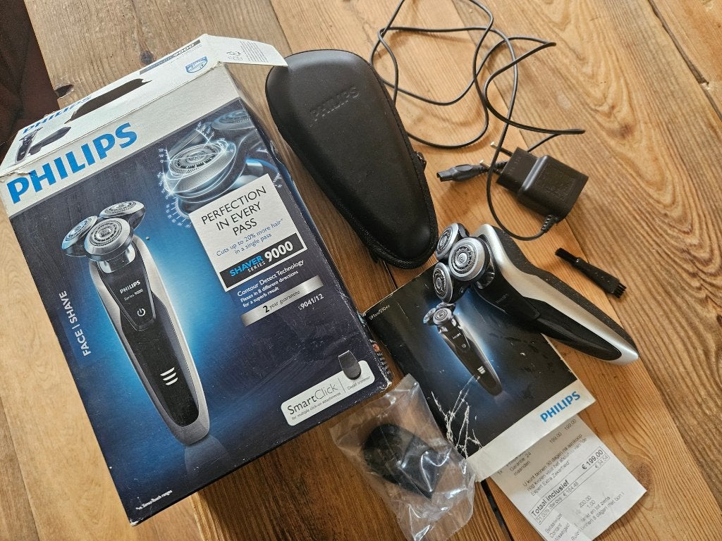 Philips scheerapparaat S9041   9000 series, Ophalen of Verzenden, Gebruikt, Scheren en Epileren