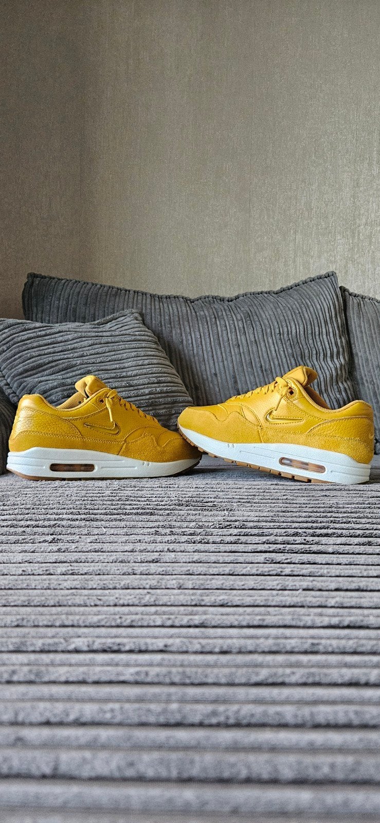 Nike Air Max 1 Premium SC Jewel 'Mineral Yellow', Maat 39., Geel, Nike, Ophalen of Verzenden, Sneakers of Gympen