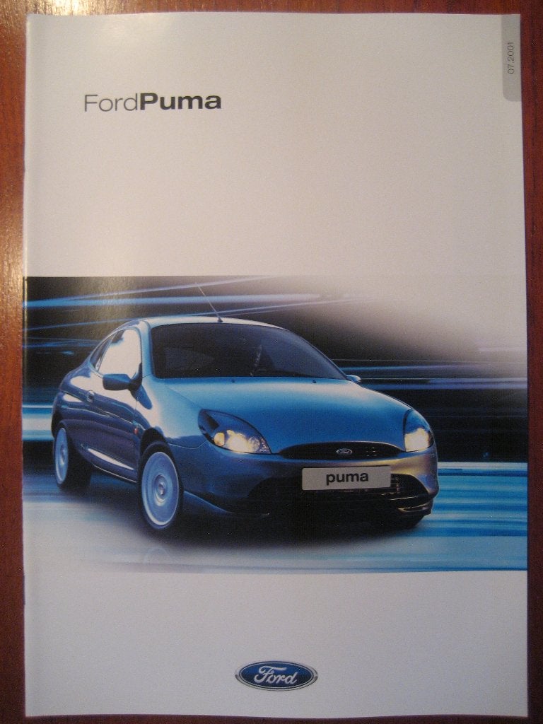 Ford Puma (juli 2001), Boeken, Ophalen of Verzenden, Nieuw, Ford