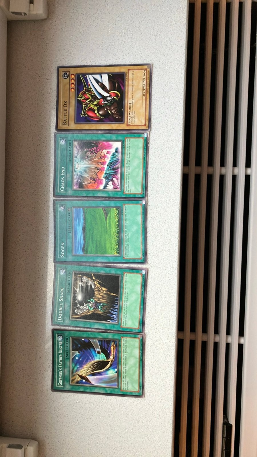 Yu-Gi-Oh! Kaarten - Eerste Editie Collectie (1996), Ophalen, Gebruikt, Meerdere kaarten