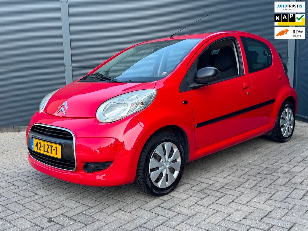 Citroen C1 1.0-12V Automaat / 5 Deurs / 111.000 km Nap!, Gebruikt, 4 stoelen, C1, 68 pk