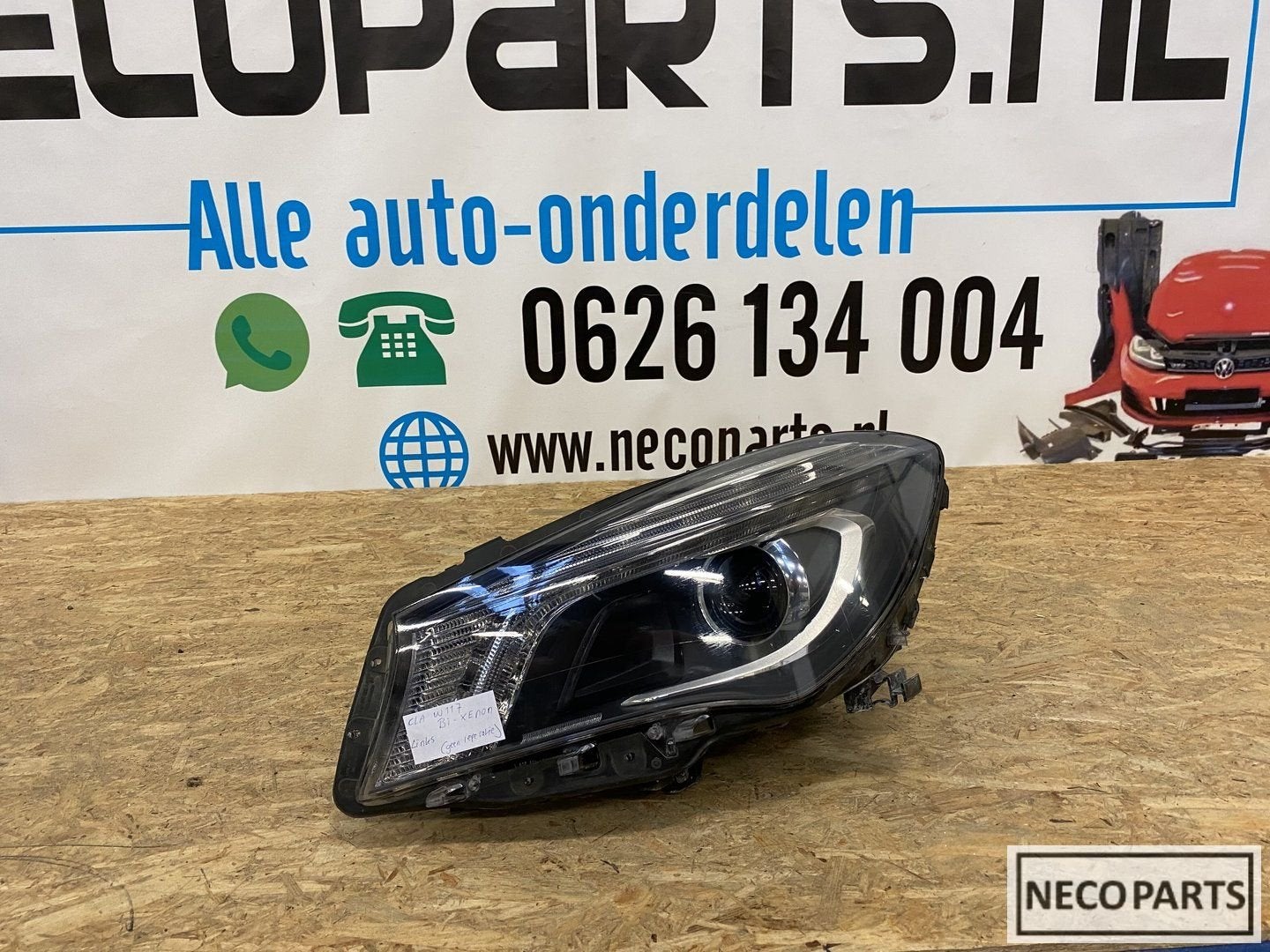 Cla W117 bixenon led koplamp Bi-xenon links A1179065100, Auto-onderdelen, Gebruikt, -, Ophalen of Verzenden, -
