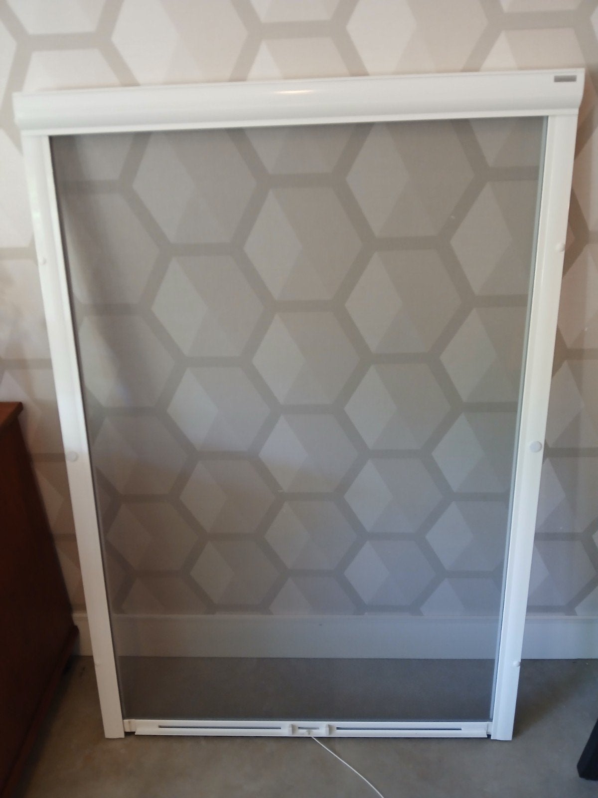 Toppoint horren wit, Ophalen, Gevelraam of Ruit, 80 tot 120 cm, 120 tot 160 cm