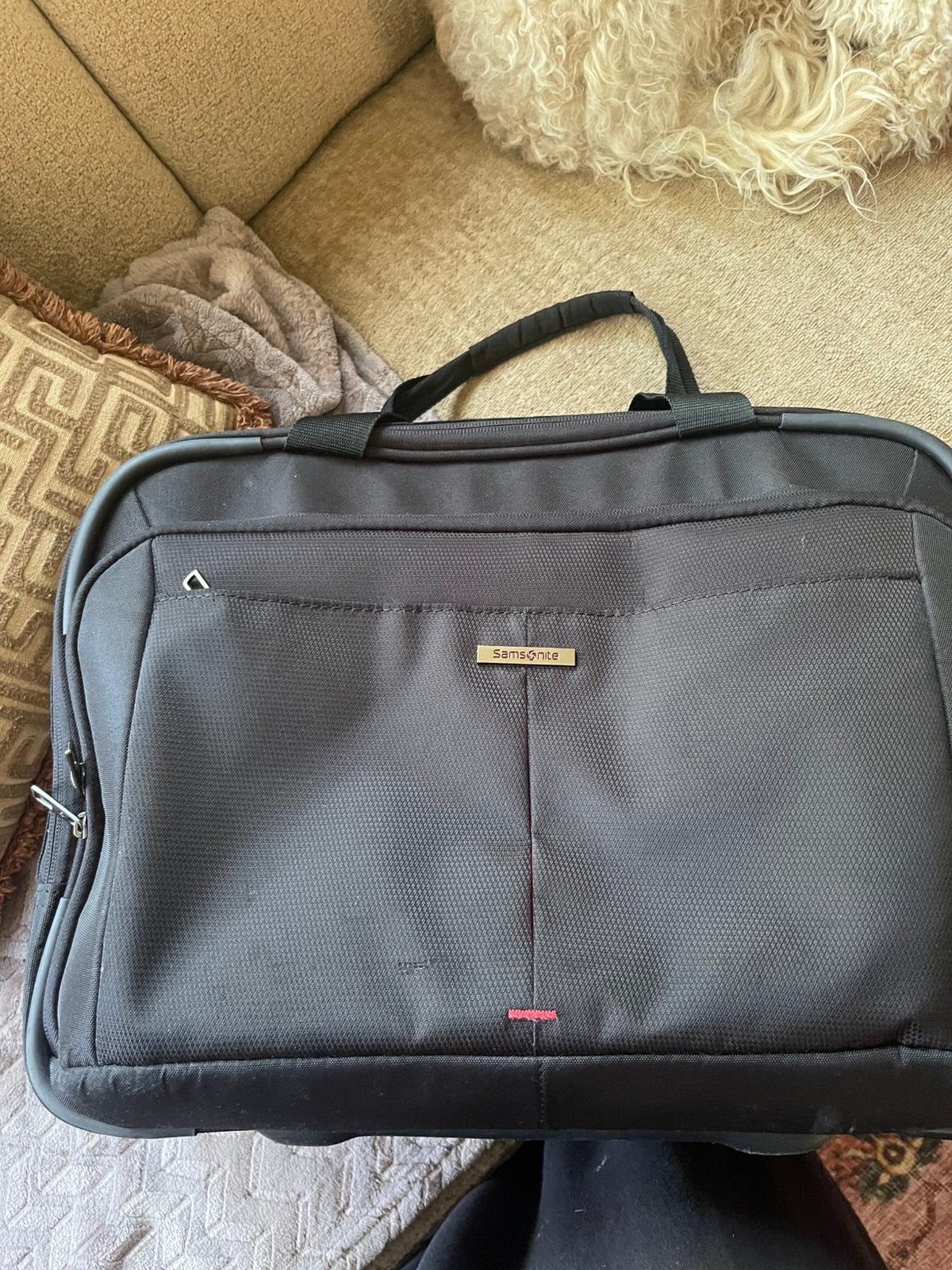 Samsonite Rolling Tote Business Trolley – zwart, Computers en Software, Laptoptassen, Ophalen of Verzenden, 17 inch of meer, Zo goed als nieuw