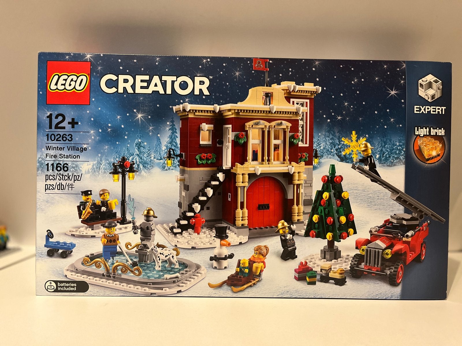 LEGO Creator Expert 10263 Winter Village Brandweerkazerne, Ophalen of Verzenden, Nieuw