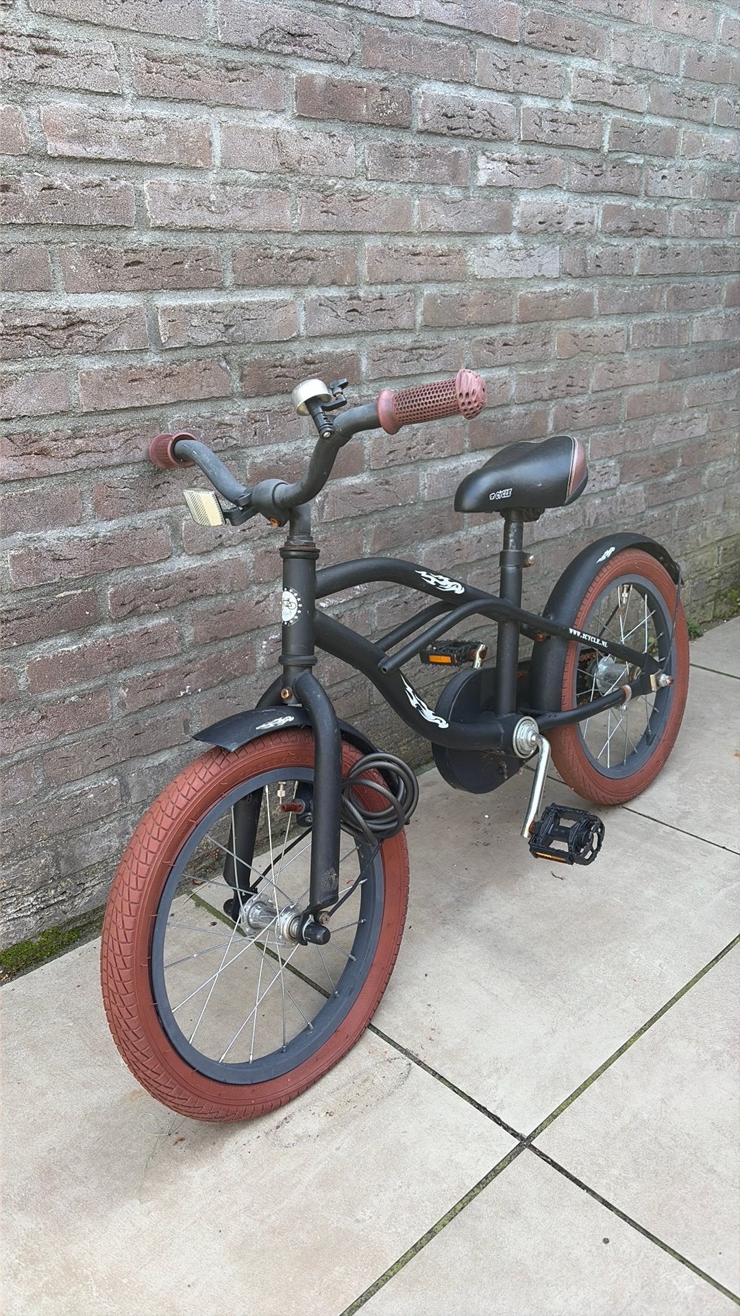 Kinder fiets voor 4/5 jarige, Fietsen en Brommers, Ophalen, Zo goed als nieuw, Minder dan 16 inch