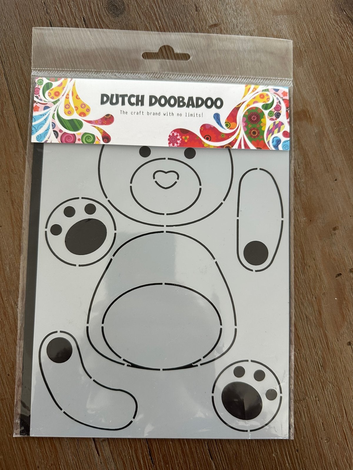Dutch Doobadoo sjabloon, Hobby en Vrije tijd, Ophalen of Verzenden, Nieuw, Dieren, Pons of Mal