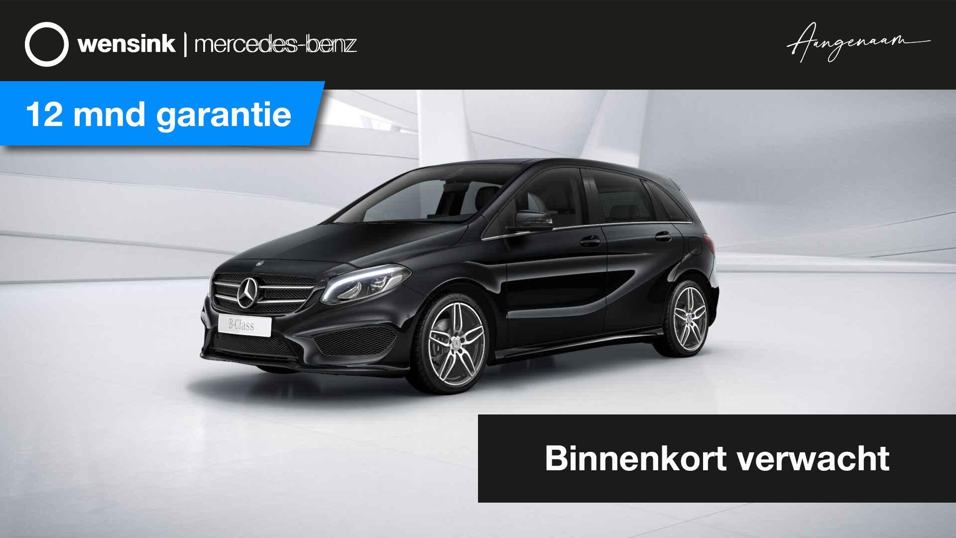 Mercedes-Benz B-klasse 180 AMG Night Edition Plus | AMG | Pa, 1325 kg, Gebruikt, 4 cilinders, Leder en Stof